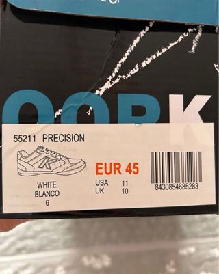 Zapatillas blancas Kelme Talla 45 Nuevas
