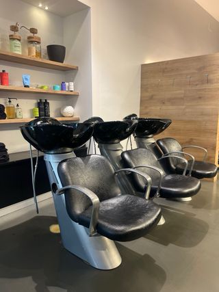 Lavacabezas Peluquería Negro