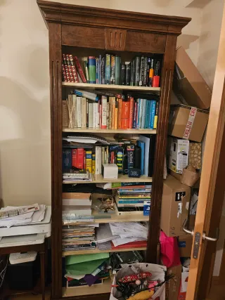 2 Librerías Inglesas Artesanales Madera