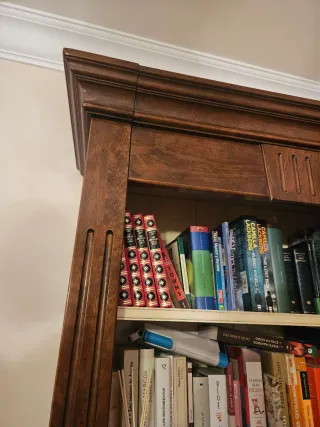 2 Librerías Inglesas Artesanales Madera