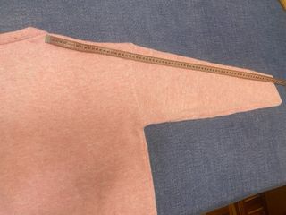 Chaqueta de punto rosa (CURVY)