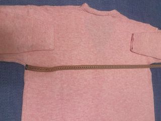 Chaqueta de punto rosa (CURVY)