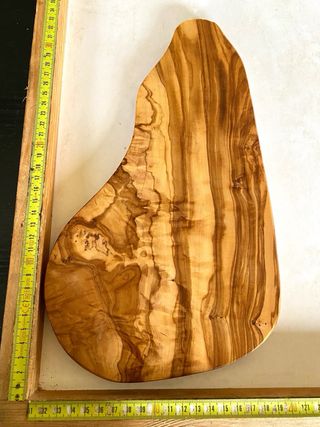 Tabla cortar madera de olivo artesanal