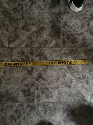 Cinturón Off-White Amarillo