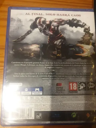 God of War 3 Remasterizado PS4 precinto original