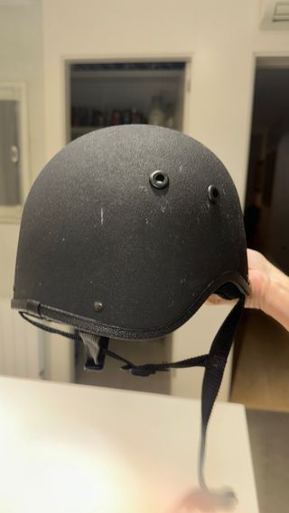 Casco hípico negro