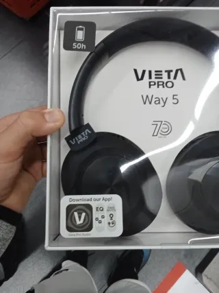 Vieta Pro Way 5 Auriculares Bluetooth Negros