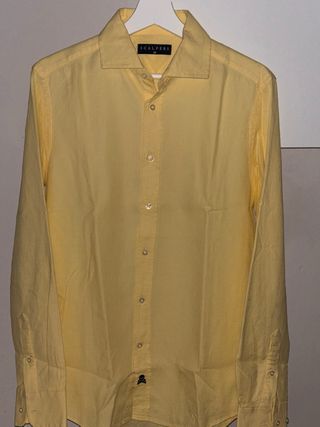 Camisa Scalpers amarilla  Talla M Perfecto Estado