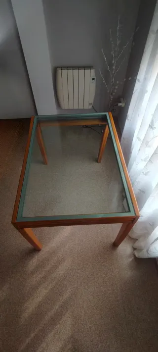 Mueble comedor + mesa extensible+ 6 sillas