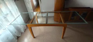 Mueble comedor + mesa extensible+ 6 sillas