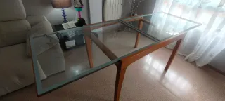 Mueble comedor + mesa extensible+ 6 sillas