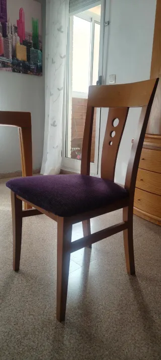 Mueble comedor + mesa extensible+ 6 sillas