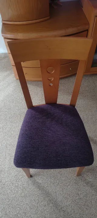 Mueble comedor + mesa extensible+ 6 sillas