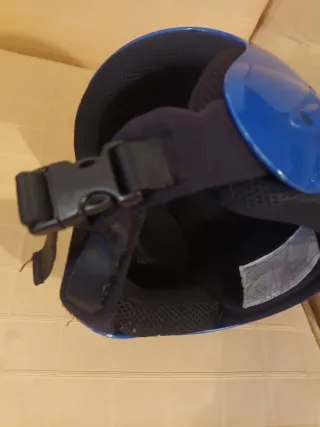 Casco Esquí Infantil Brugi Azul 53-54cm