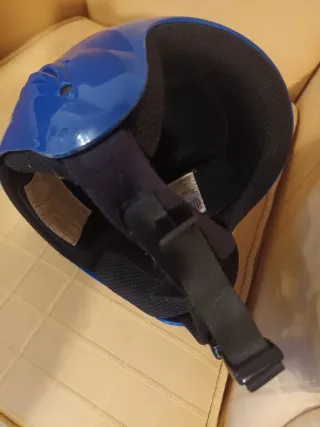 Casco Esquí Infantil Brugi Azul 53-54cm