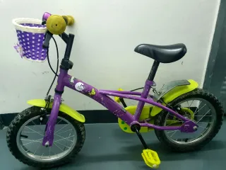 Bicicleta infantil 16 pulgadas. Ideal de 4 -6 años