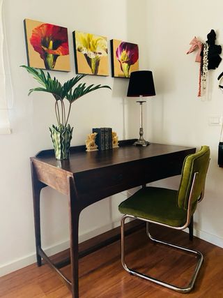 Mesa consola o escritorio de madera