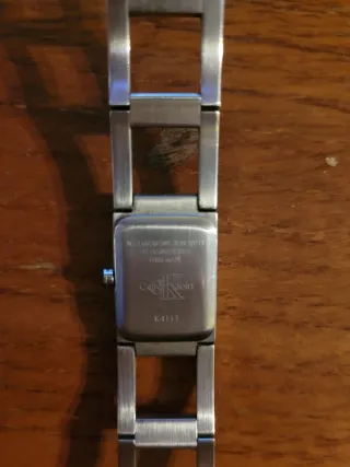 Reloj Calvin Klein Pulsera Plateada