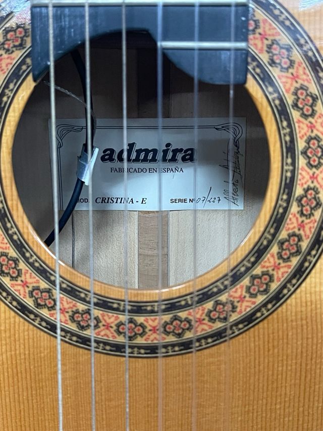 Guitarra Española Admira Cristina Electrificada