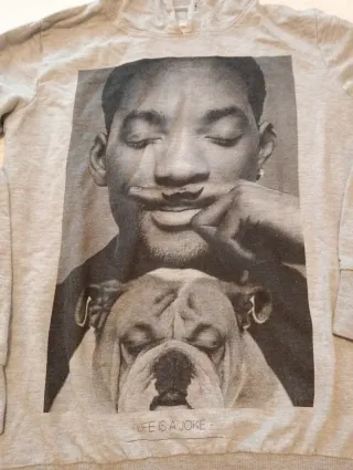 Sudadera Eleven Paris Will Smith Gris