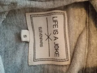 Sudadera Eleven Paris Will Smith Gris