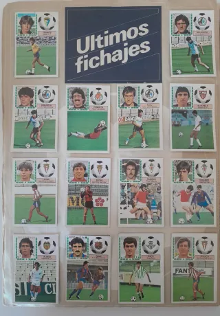 Álbum Liga Este 83-84 completo