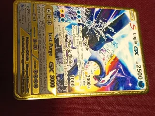 Carta Pokémon Lugia GX 2500 HP
