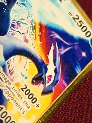 Carta Pokémon Lugia GX 2500 HP