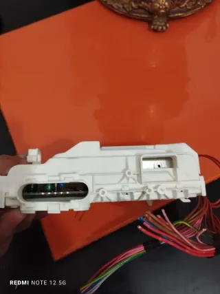 Placa electrónica y fuente alimentación lavadora