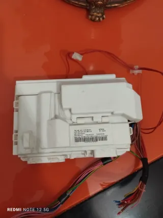 Placa electrónica y fuente alimentación lavadora