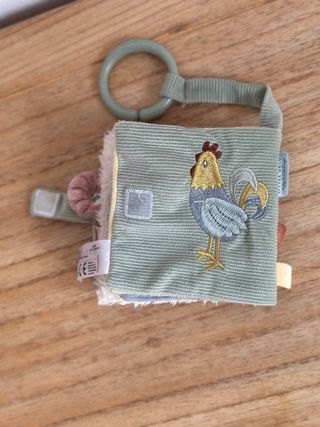 Libro de tela suave para bebé Little Dutch