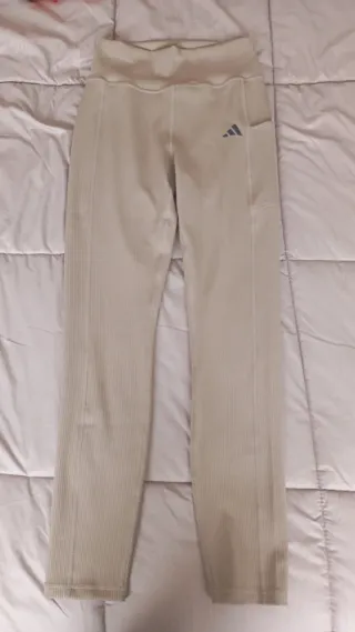 Mallas Adidas Beige Talla M