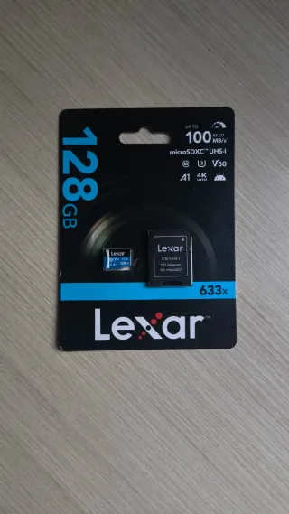 Lexar 128GB microSDXC UHS-I 633x