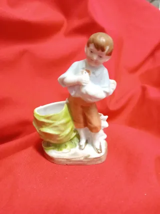 Palillero numerado de porcelana