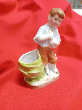 Palillero numerado de porcelana