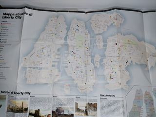 Grand Theft Auto IV Playstation 3 PS3 Con Mappa