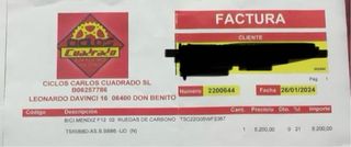 Bicicleta carretera Mendiz F12