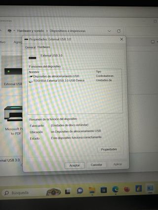 Disco Duro Externo Toshiba 1TB PC/PS4/PS5