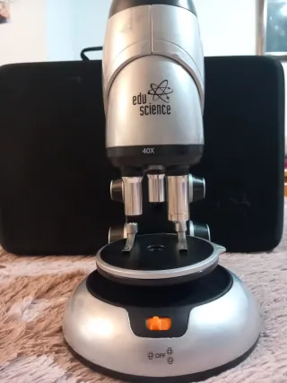 Microscopio Edu Science 100x con maletín