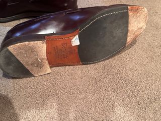 Zapatos Berwick para Hombre Talla 43 Burdeos