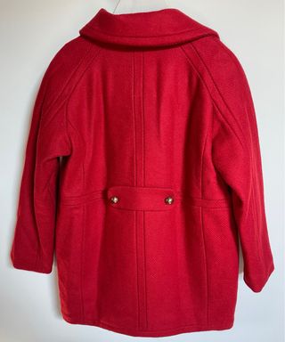 Cappotto Chloé bambina rosso 4 anni