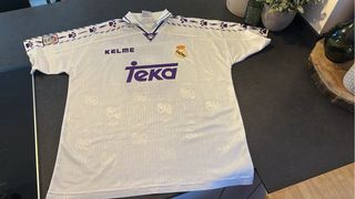 Camiseta Real Madrid Kelme Blanca 96/97