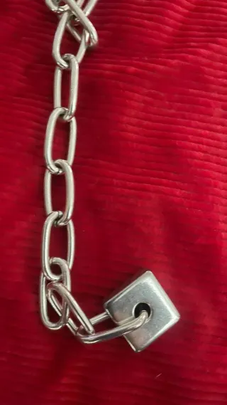 Collar B&G Plata Diseño Nuevo