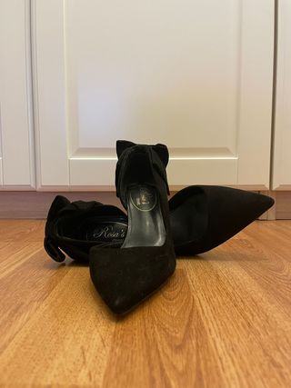Zapatos de Tacón Rosa's Closet Talla 37 Negros
