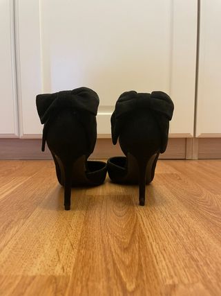 Zapatos de Tacón Rosa's Closet Talla 37 Negros