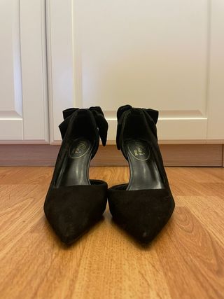 Zapatos de Tacón Rosa's Closet Talla 37 Negros