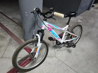 Bicicleta 20 niña Neon