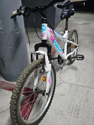 Bicicleta 20 niña Neon