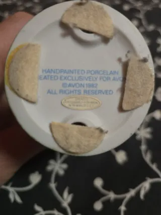 Statuina Avon 1982 Bambina Porcellana