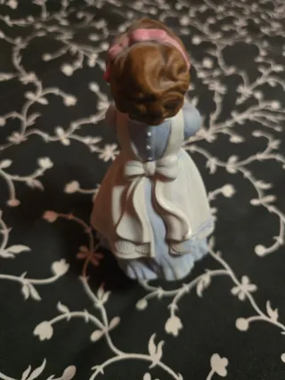 Statuina Avon 1982 Bambina Porcellana